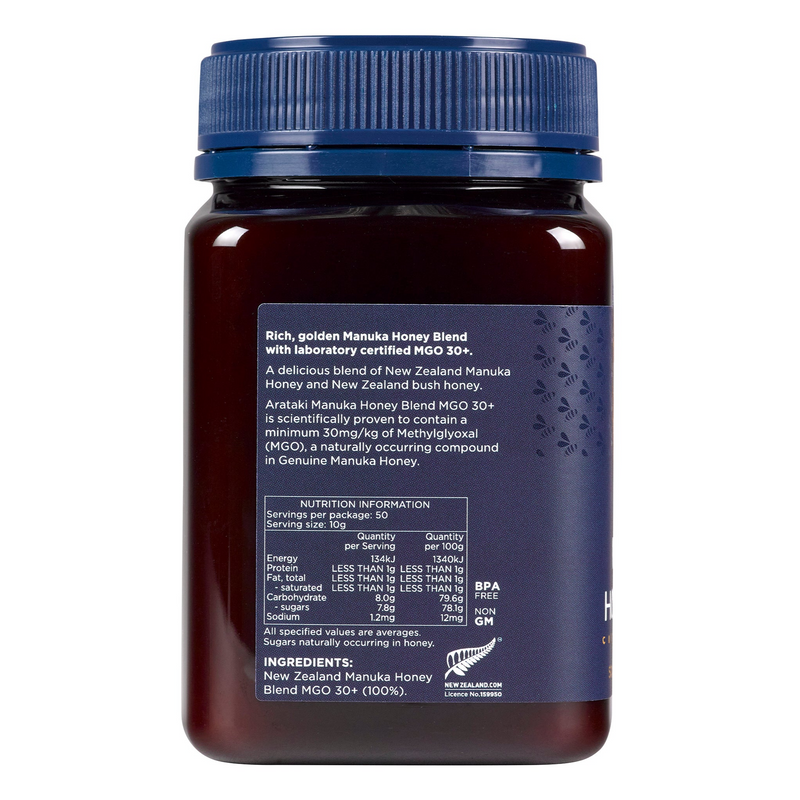 ARATAKI Manuka Honey Blend MGO 30+, 500g