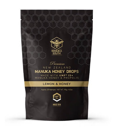 New Zealand UMF 15+ Mānuka Honey Drops 25pcs - Manuka Canada, Honey World Store